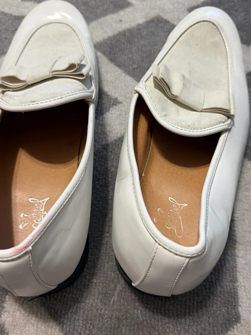 Men’s white tuxedo shoes sz 10.5